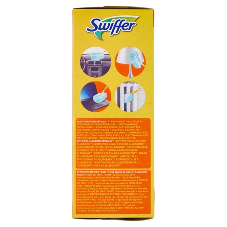 Swiffer Duster Cattura Polvere - Ricarica 18 Piumini per spolverare